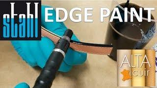 STAHL Edge Paint | Product demonstration by Alta Cuir