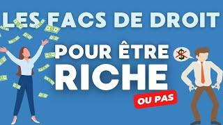 Les facs de droit qui permettent d'avoir le meilleur salaire ? (parcoursup / plateforme mon master)