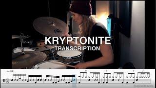 Kryptonite - Anika Nilles (Drum Transcription PDF)