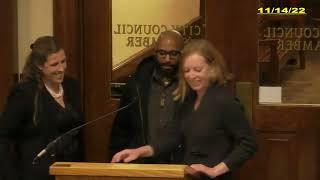 City Council Meeting 11/14/2022