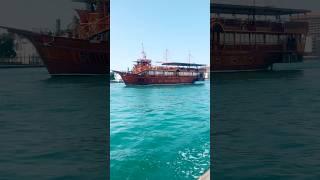 Cruise ship in Dubai #dubai #funtainment #viralvideo #nature