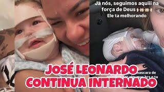 JOSÉ LEONARDO CONTINUA INTERNADO.