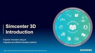 Simcenter 3D Introduction