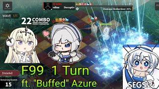 [Alchemy Stars] Frost Spire F99 | 1 Turn | ft. "Buffed" Azure