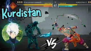 Kurdistan Vs Odyssey Intense Epic Battle  *One Hit changed everything* || Shadow Fight 4 Arena