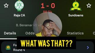 RAJA CASABLANCA 1-0 MAMELODI SUNDOWNS|CAF CHAMPIONS LEAGUE POST MATCH ANALYSIS|TERRIBLE FOOTBALL