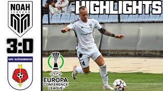 NOAH YEREVAN vs MFK RUŽOMBEROK | 3:0 | HIGHLIGHTS | CONFERENCE LEAGUE 3. ROUND |  1080p