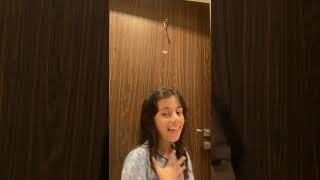 Singing high note