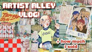 The Comic Con Stuttgart ARTIST ALLEY Experience  last con of the year & how much I sold!