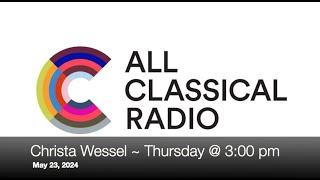 Folias Duo, Carmen Maret & Andrew Bergeron, on All Classical's Thursday at 3:00 pm, Christa Wessel