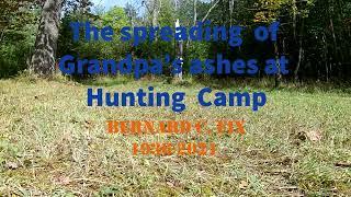 Spreading my grandfather's ashes with Tannerite