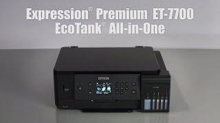 Epson Expression Premium ET-7700 | Take the Tour