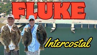 Fluke of Reynolds Channel - Flounder Intercostal Fishing on Long Island , NY