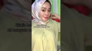 Tiktokers viral, @babyca666 Hijab Pamer Payudara BAG. 6