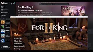 Fix For The King II Not Launching From Xbox App/Microsoft Store PC (Game Pass)