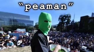 i manipulated 1000 people into watching me eat peas