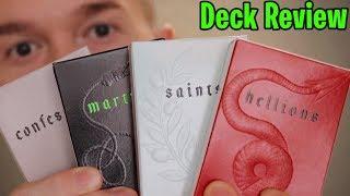 ALL FOUR Daniel Madison Hellions, Saints, Martyrs, Confessions Series deck review // Ellusionist