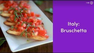 Bruschetta: Authentic Italian Recipe