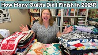 Quilt Accomplishments! All the Quilts I FINISHED in 2024