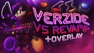 Verzide V5 (Revamp) [Purple&Red] [64x] + Sky Overlay | Minecraft PvP Texture Pack Release