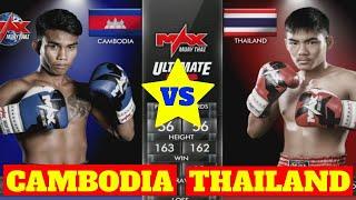 Max Fight 2019: Pheuan Prai (Cambodia) vs Man-U Numpomcarcare (Thailand) 092219