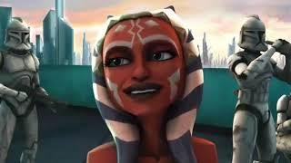 Rex laughs for Ahsoka Tano calling Anakin Skywalker, "Skyguy"