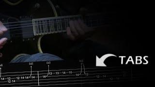 The Rock - Munajat Cinta [Guitar Solo Cover] with  on-screen TABS