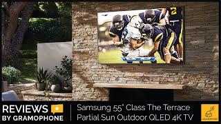 Samsung 55" Terrace Partial Sun Outdoor QLED 4K TV