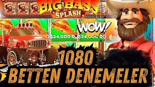 BIG BASS SPLASH  ORTA KASA İLE ZİRVE NOKTASI  #slotoyunları