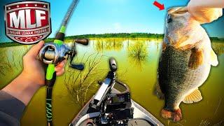 Bass Fishing Tournament on World’s Best PRIVATE LAKE 2v2v2v2 (We Won!)