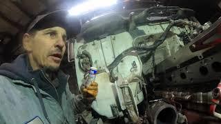 ISX Cummins cm871 cylinder head installation