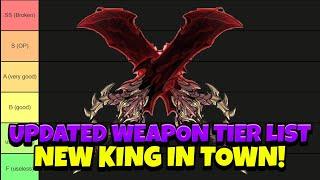 UPDATED WEAPON TIER LIST! THE DEMON KING DAGGERS ARE BROKEN! [Solo Leveling: Arise]