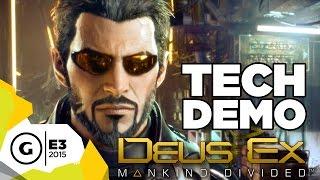 Dawn Engine Tech Demo E3 2015 - Deus Ex: Mankind Divided
