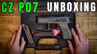 Unboxing CZ P07 OD Green