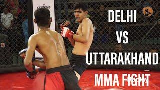 Delhi Vs Uttarakhand MMA Fight | Rohit Sherawat Vs Ajay Singh | AIMMAA Nationals 2019