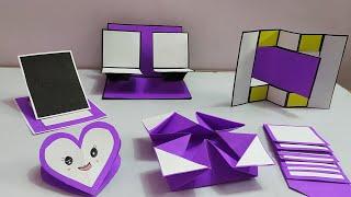 how to make different  cards for scrapbook  |cards tutorial for scrapbook