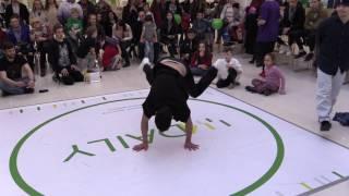 AMAKA Коломна vs Игорь BOSS Бибоев, breakdance city battle - ТЦ 4Daily 20170422