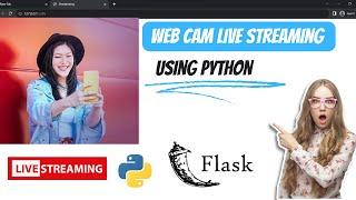 Make your own CCTV camera using python || Stream live your any web cam in Local Network Using python