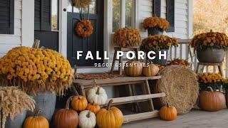 Top Fall Porch Decorating Ideas for a Cozy and Inviting Entrance