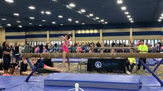 Level 8 Beam routine 9.7... Charleigh Bullock