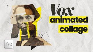 Create VOX Style Collage Animation | Adobe After Effects