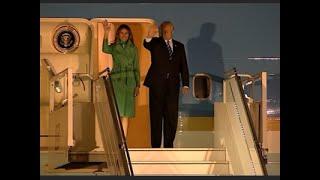 Raw: Trump Arrives in Poland Ahead of G20 Summit