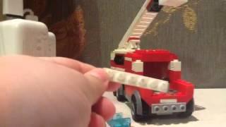 Модернизация Lego машины 7239 в русский пожарный КАМАЗ )))