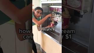 How Much Ice Cream Can You Get for $1?