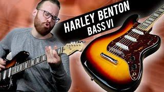 The $190 Bass VI - Harley Benton GuitarBass VS [Demo]