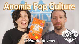 Anomia Pop Culture - review in a SNAP!