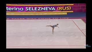 Ekaterina Selezneva (RUS) Hoop Final - 37th FIG World Championships 2019 Baku