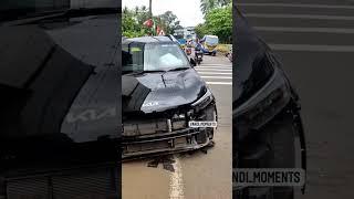 Kia Sonet & Suzuki Swift Live Accident   | Not expected from you KIA   #caraccident #carcrash