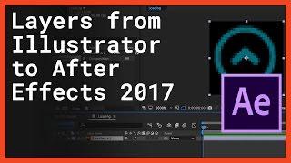 Importing layers from Illustrator 2017 to After Effects 2017