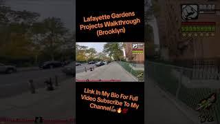 Inside Lafayette Gardens Projects (Brooklyn) #brooklyn #hoodvlogs #nyc #nycha #hoodtime #bedstuy